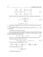 Mô hình toán thủy thủy văn part 5 ppt