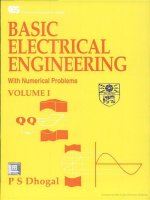 Basic electrical engineering vol1
