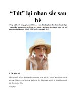 “Tút” lại nhan sắc sau hè pdf