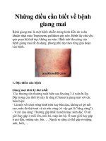 Những điều cần biết về bệnh giang mai potx