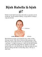 Bệnh Rubella là bệnh gì? pot