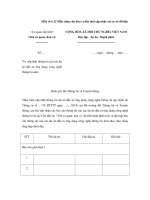 Mẫu số 6.12 Mẫu công văn đơn vị đầu mối cập nhật vào cơ sở dữ liệu ppt