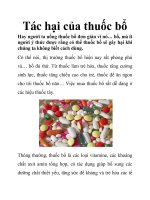 Tác hại của thuốc bổ docx