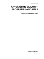Crystalline Silicon Properties and Uses Part 1 pdf