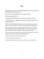 bộ đề thi mật mã học pdf