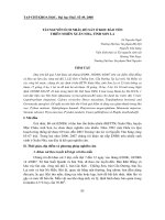 Báo cáo nghiên cứu khoa học 