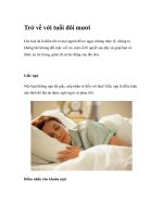 Trở về với tuổi đôi mươi ppt