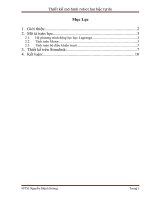 Thiết kế mô hình robot hai bậc tự do