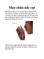 Mẹo chữa nấc cụt ppt
