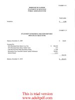 BOROUGH OF CLOSTER BERGEN COUNTY, NEW JERSEY COMPREHENSIVE ANNUAL FINANCIAL REPORT YEAR ENDED DECEMBER 31, 2010_part7 doc