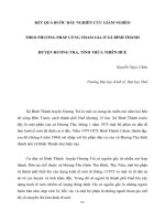 Báo cáo nghiên cứu khoa học 