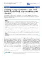 Báo cáo hóa học: 