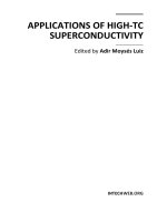 Applications of High Tc Superconductivity Part 1 docx