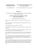 Nghị quyết số 28/2011/NQ-HĐND pot