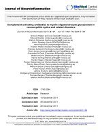 báo cáo hóa học: 