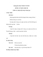 BTTH 8 SỬ DỤNG MỘT SỐ CÔNG CỤ TRỢ GIÚP SOẠN THẢO (tt) ppt