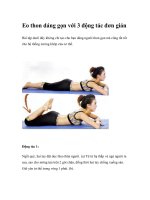 Eo thon dáng gọn với 3 động tác đơn giản potx