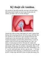 Kỹ thuật cắt Amidan. potx