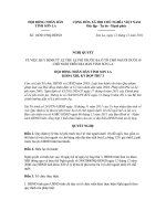 Nghị quyết số 10/2011/NQ-HĐND pptx