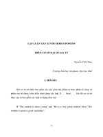 Báo cáo nghiên cứu khoa học 