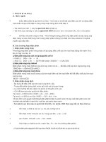 Phương pháp giải Điện phân