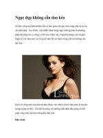 Ngực đẹp không cần dao kéo pptx