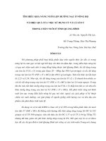 Báo cáo nghiên cứu khoa học 