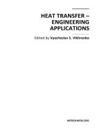 Heat Transfer Engineering Applications Part 1 potx