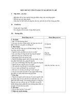 TRÒ CHUYEN VỚI CÔ GIÁO VỀ GIA ĐÌNH CỦA B1 docx