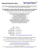 Báo cáo toán học: 