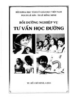 nghiệp vụ tư vấn học đường