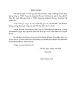 Thúc đẩy xuất khẩu của công ty Panasonic Industrial Devices Vietnam