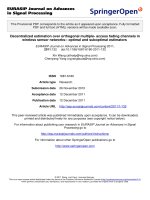 báo cáo hóa học: