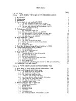 LUẬN VĂN VIỄN THÔNG NGHIÊN CỨU MODULE LOGO VÀ PHẦN MỀM  LOGOSOFTCOMFORT V3.0