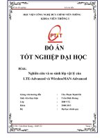 Nghiên cứu và so sánh lớp vật lý của LTE Advanced và Wireless MAN Advanced