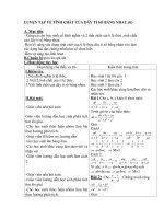 LUYỆN TẬP VỂ TÍNH CHẤT CỦA DÃY TỈ SỐ BẰNG NHAU (tt) pdf