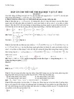 Giải chi tiết từng câu DH 2011 chỉnh sửa doc