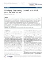 Báo cáo hóa học: 