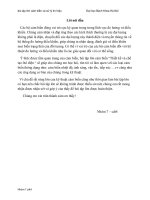 bài tập lớn  cảm biến và xử lý tín hiệu