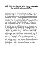 Giới thiệu Sách Dạy học bằng Bản đồ tư duy của Nhà xuất bản giáo dục Việt Nam doc