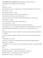 CÁCH THÊM ED tiếng anh