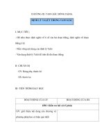 CHƯƠNG III. TAM GIÁC ĐỒNG DẠNG. ĐỊNH LÝ TALÉT TRONG TAM GIÁC docx