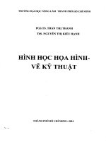 hình học họa hình - vẽ kỹ thuật