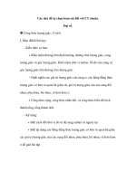 Các chủ đề tự chọn bám sát đối với CT chuẩn. Đại số.  Công thức lượng giác. (5 tiết) docx