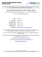 báo cáo hóa học: