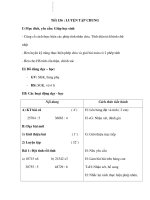 Tiết 156 : LUYỆN TẬP CHUNG ppt