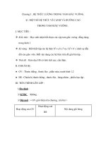 Chương I . HỆ THỨC LƯỢNG TRONG TAM GIÁC VUÔNG doc