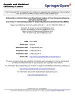 Báo cáo toán học: 