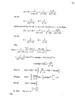 Bài tập toán cao cấp tập 3 part 4 doc