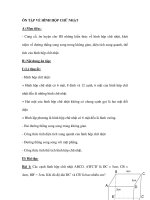 ÔN TẬP VỀ HÌNH HỘP CHỮ NHẬT potx